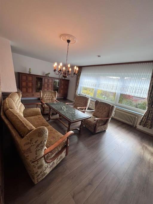 Modern Und Rustikal Mit Kamin Ferienwohnung Kohlert Bad Berleburg Esterno foto